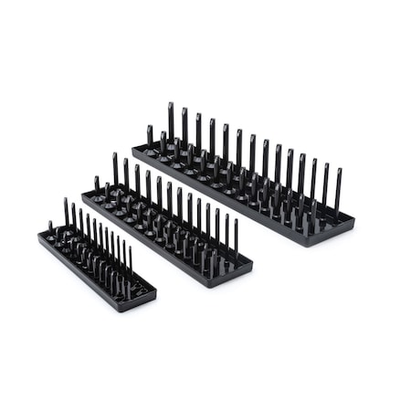 Gearwrench Sae Tray Set (Black), 3Pc KDT83118